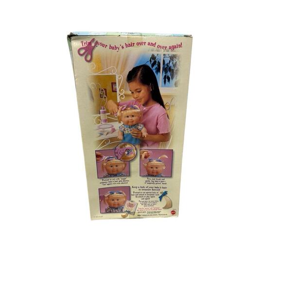 1999 CABBAGE PATCH KIDS BABYS FIRST HAIRCUT Janissa Colleen NIB - Picture 3 of 9